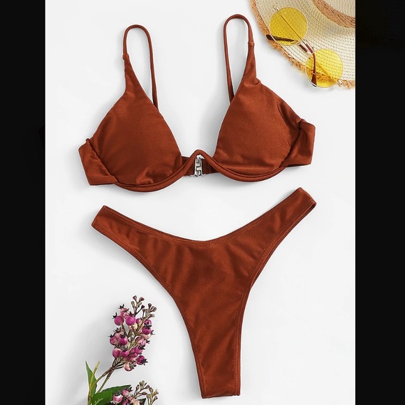 Urban Outfitters Other - Brown underwire bikini and cheetah!